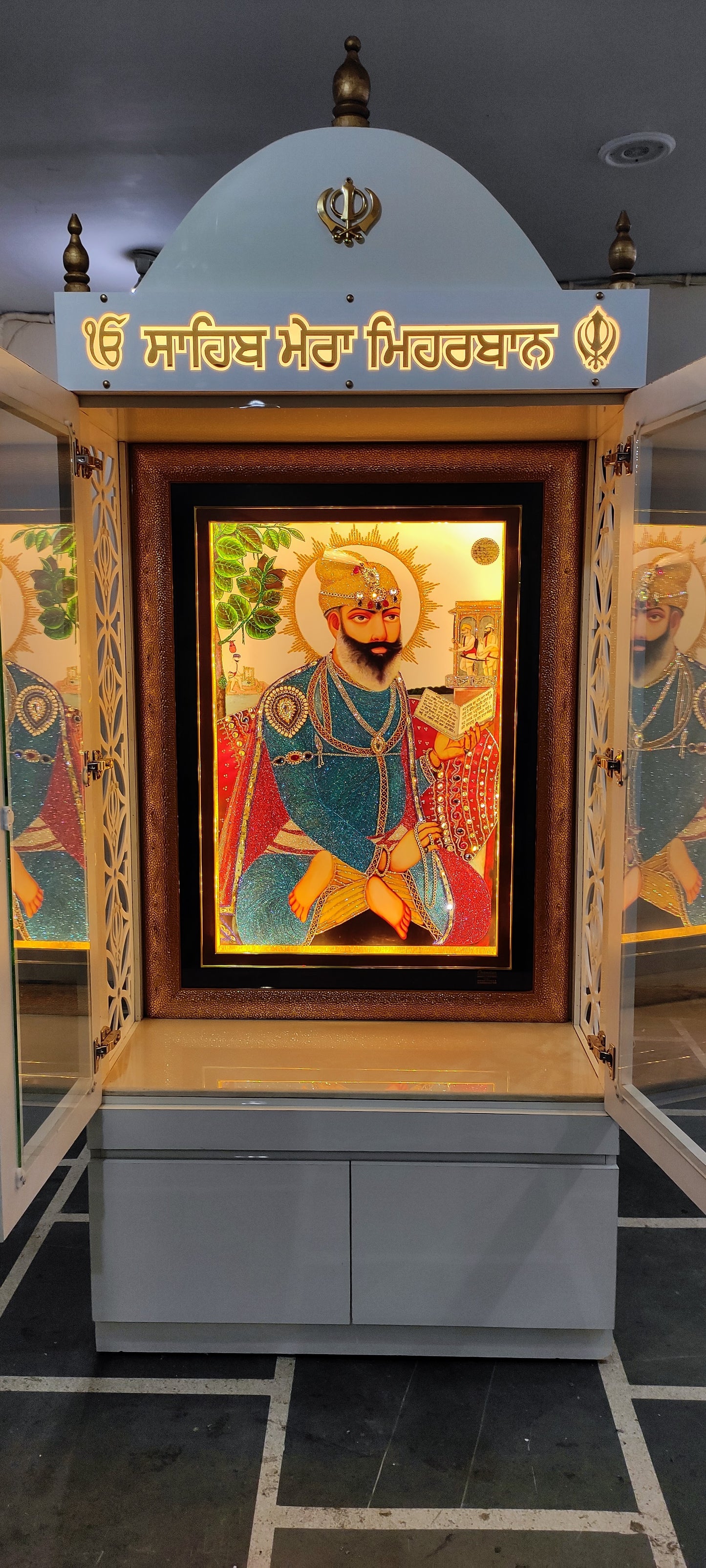 ARTOFINDIA/Gurur Teg Bahadur Ji Mandir For Home/Designer Temple