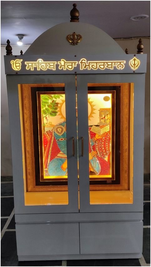 ARTOFINDIA/Gurur Teg Bahadur Ji Mandir For Home/Designer Temple